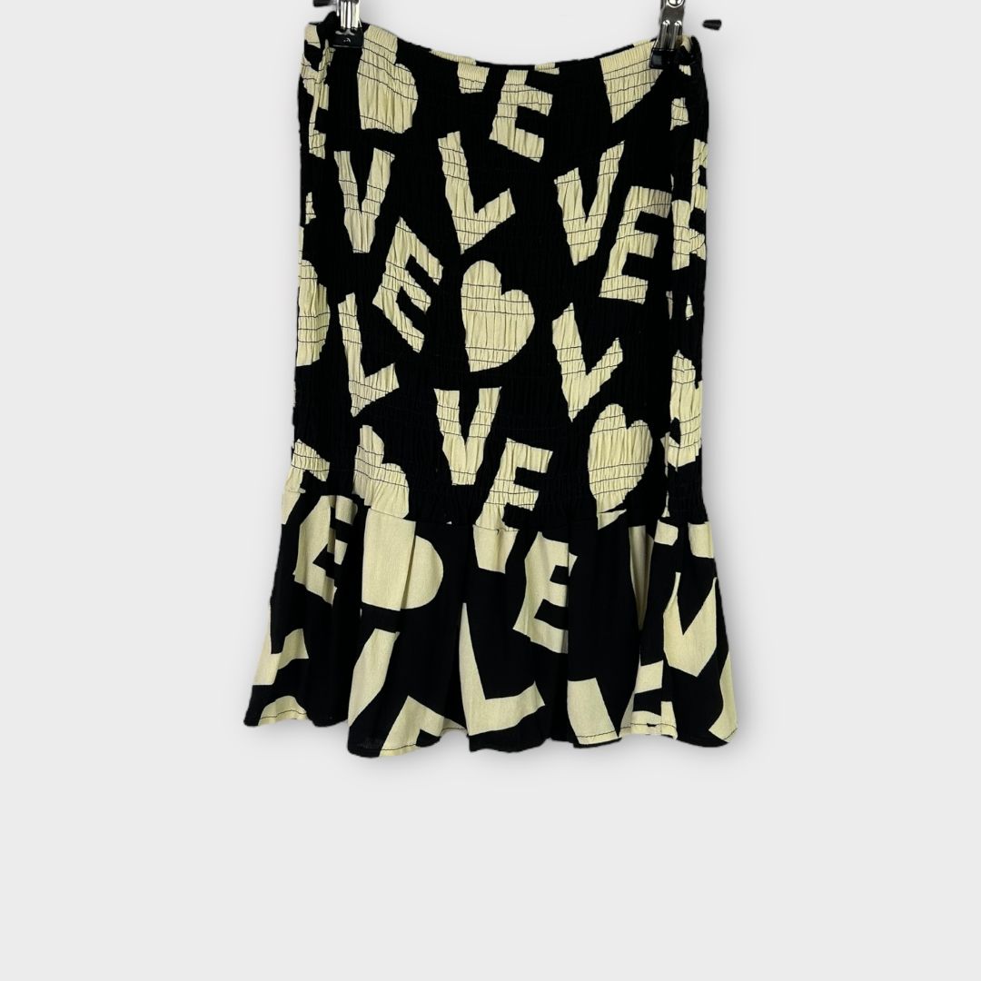 Never Fully Dressed Love Shirred Mini Skirt - S/M