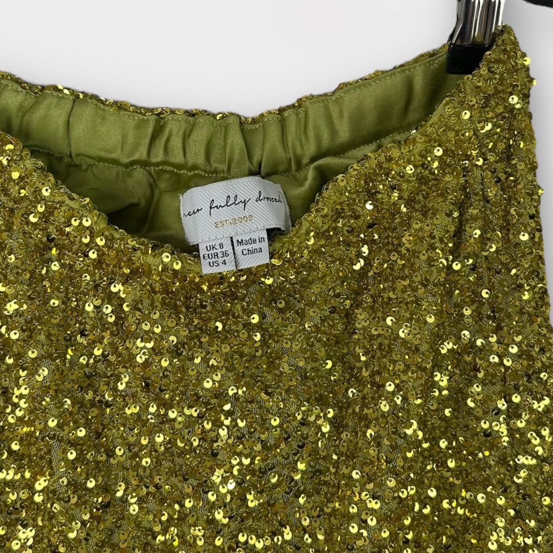 Never Fully Dressed Sequin Dorris Skirt - 8/10