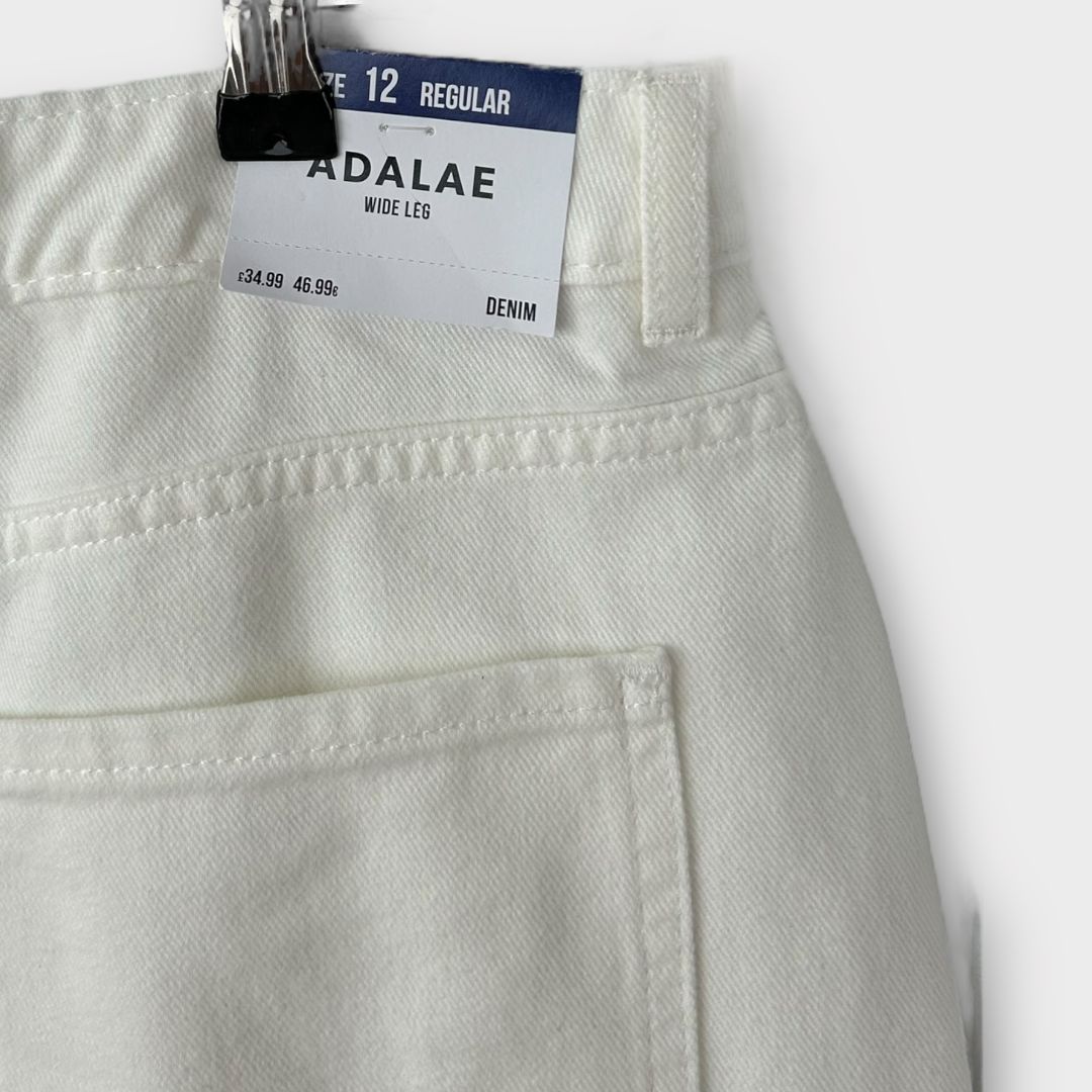 New Look Adalae Wide Leg Jeans - 12