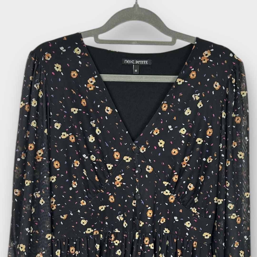 Next Floral Dress - 10 (Peite)
