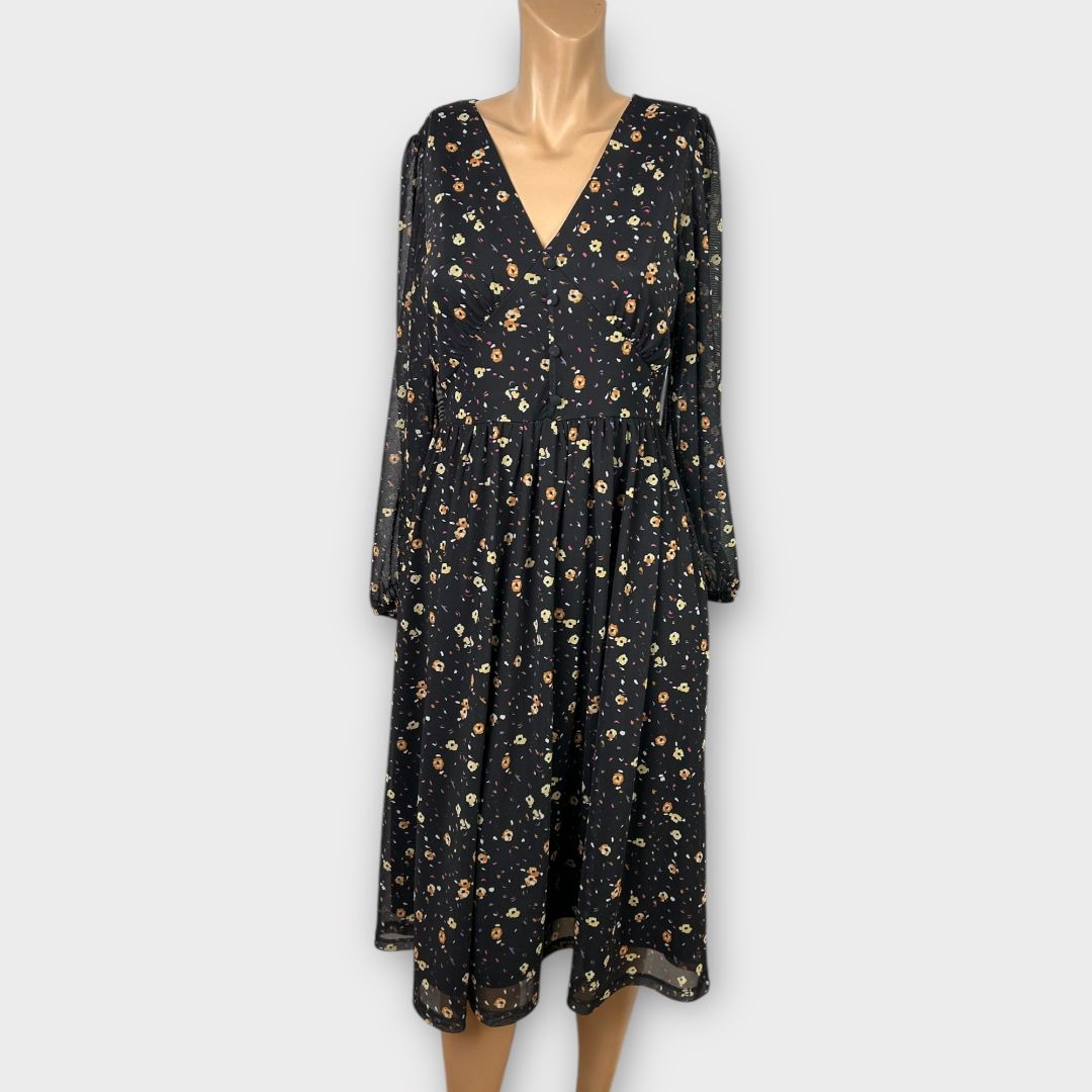 Next Floral Dress - 10 (Peite)
