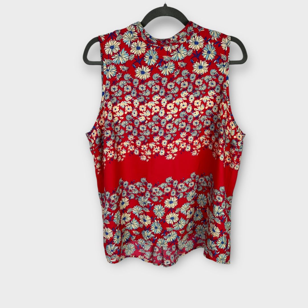 Next Floral High Neck Top - 18
