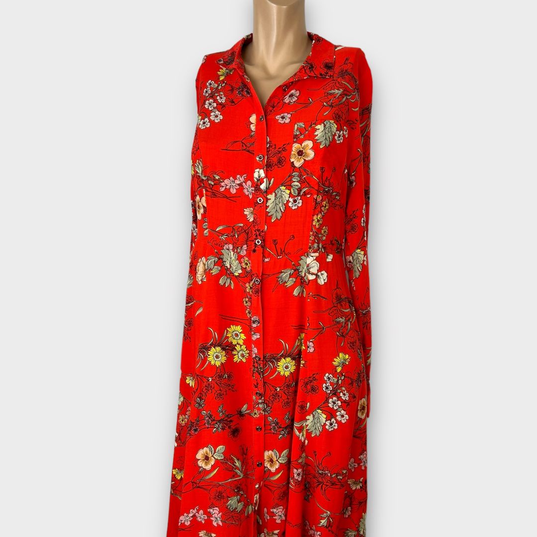Next Floral Midi Dress - 12