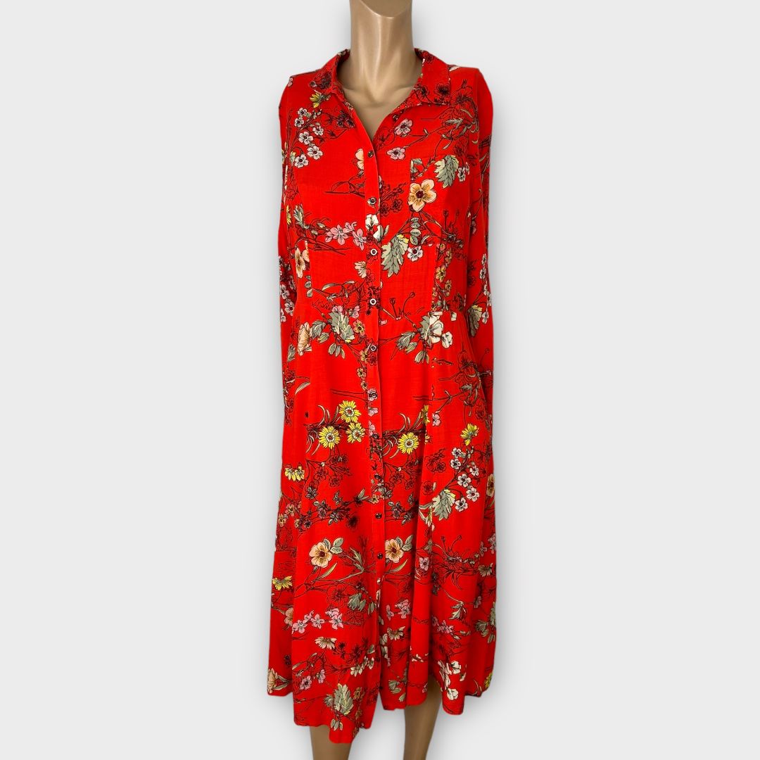 Next Floral Midi Dress - 12