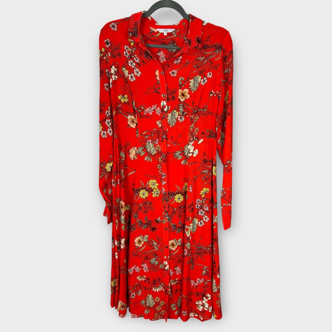 Next Floral Midi Dress - 12