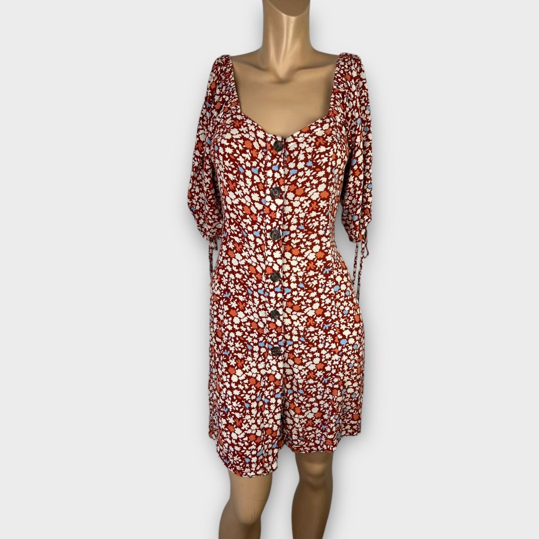 Next Floral Mini Dress - 8/10