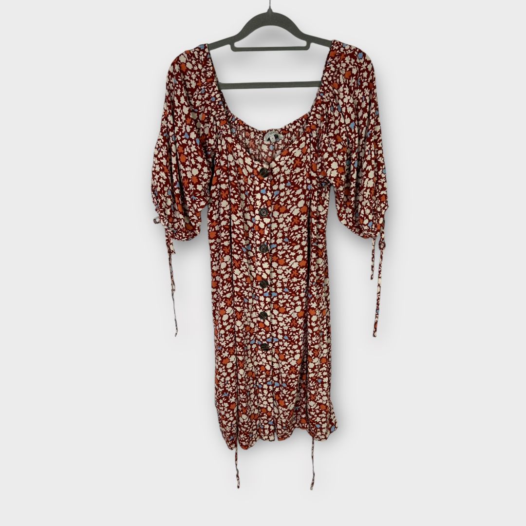 Next Floral Mini Dress - 8/10