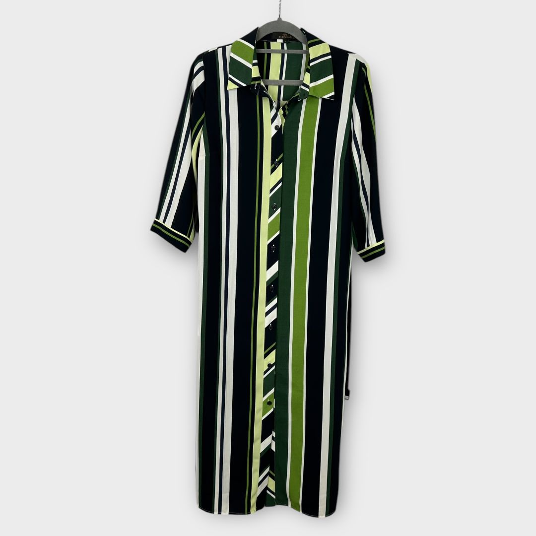 Next Stripe Shirt Dress - 8