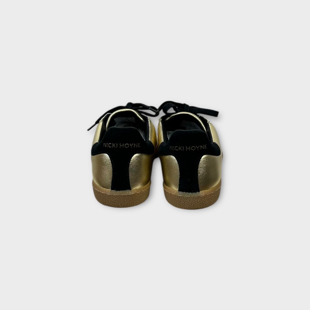 Nicki Hoyne Metallic Sporty Trainers - 5/38