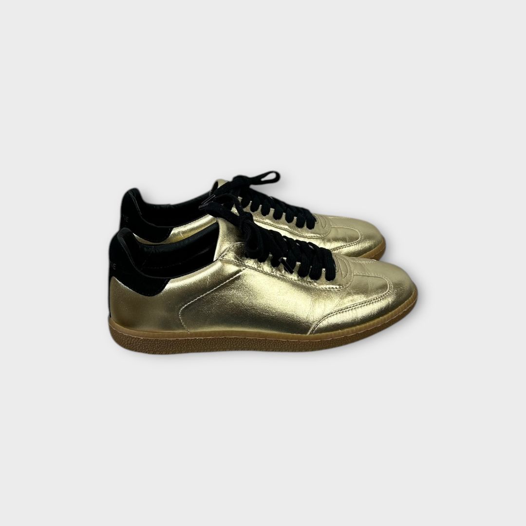 Nicki Hoyne Metallic Sporty Trainers - 5/38