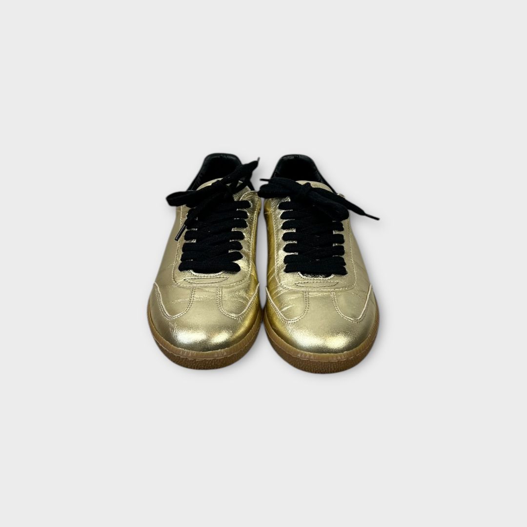 Nicki Hoyne Metallic Sporty Trainers - 5/38