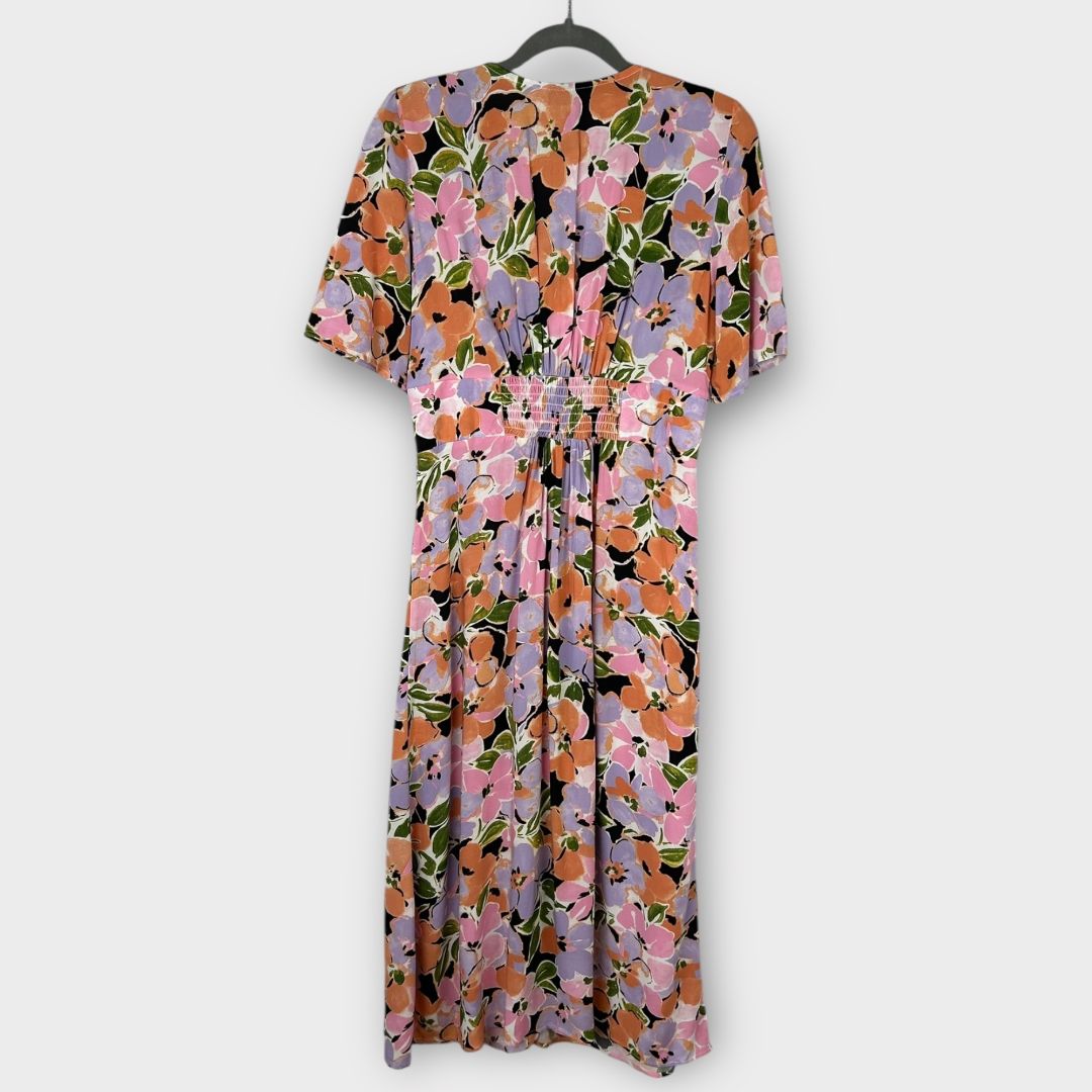 Nobody&#39;s Child Alexa Floral Midi Dress - 8