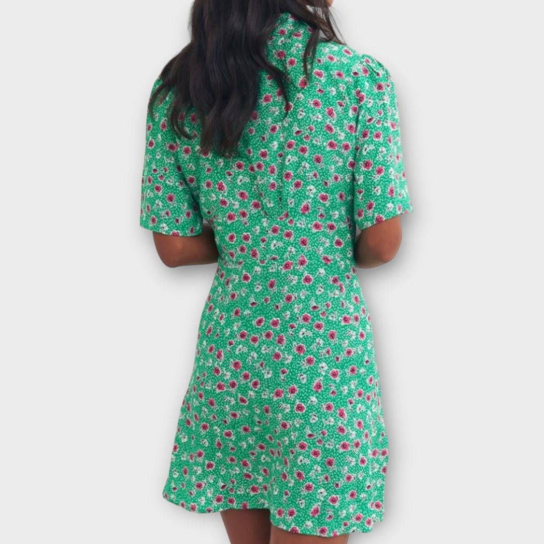 Nobody&#39;s Child Floral Mini Dress - 14/16