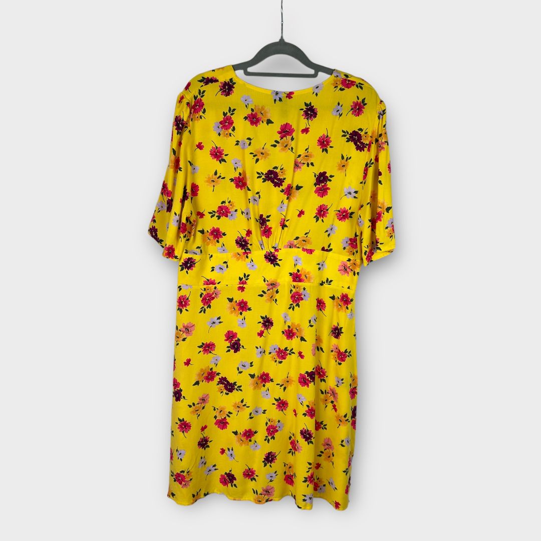 Nobody&#39;s Child Floral Mini Dress - 14/16