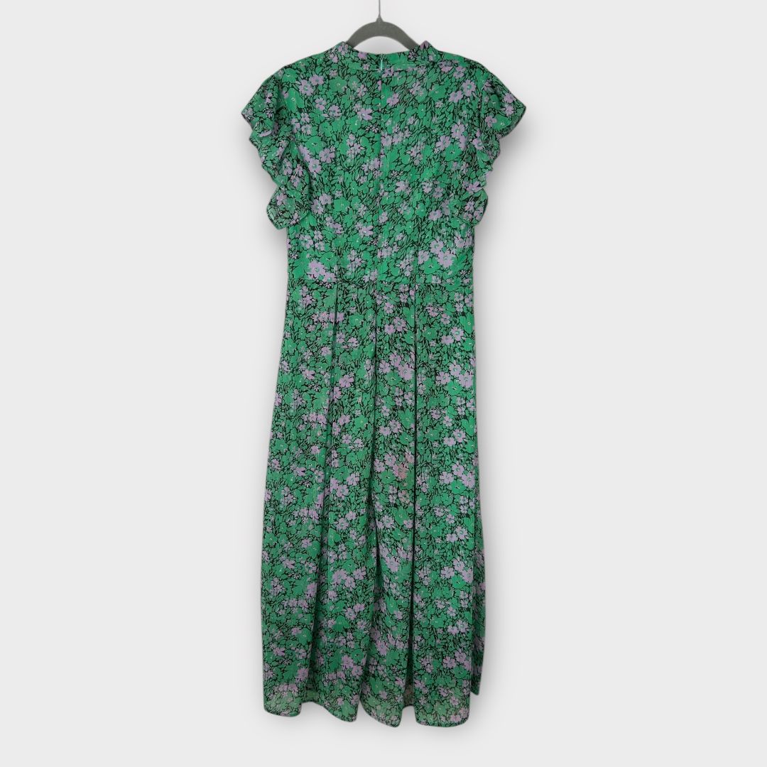 Noella Melody Floral Flounce Dress - 10 (S)
