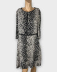 Oasis Animal Print Dress - 12