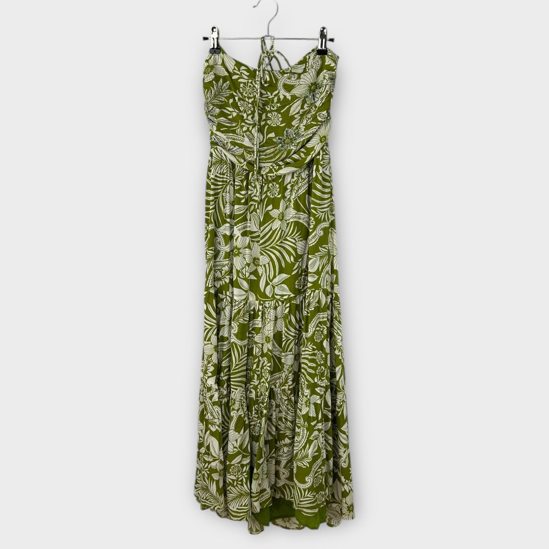 Oasis Embellished Cut Out Keyhole Midi Dress - 6/8