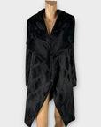 Oasis Faux Fur Shawl Coat - S