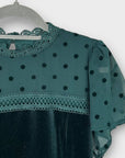 Oasis Velvet Mini Dress - 6