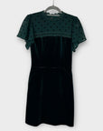 Oasis Velvet Mini Dress - 6