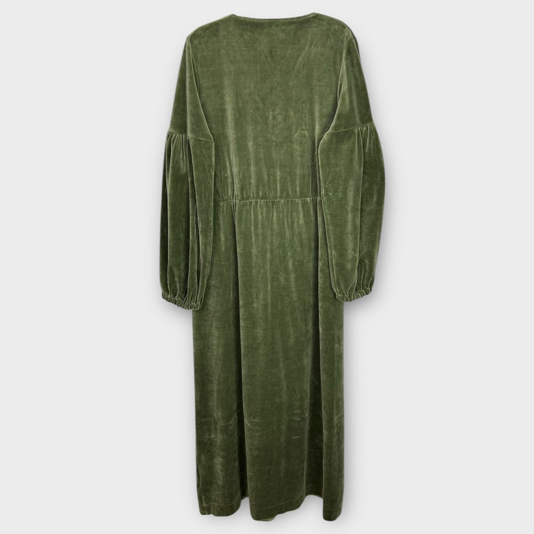 Odd Molly Carola Long Velvet Dress - 16