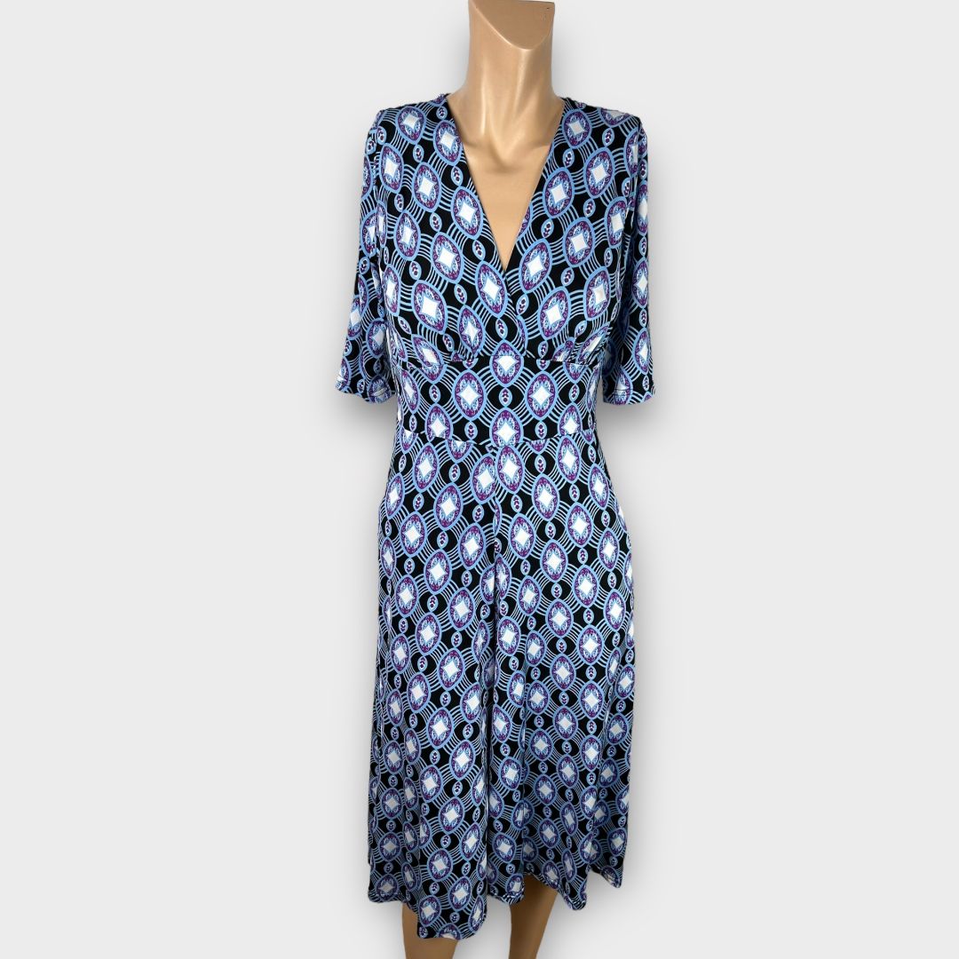 Onjenu Patterned Jersey Dress - 8