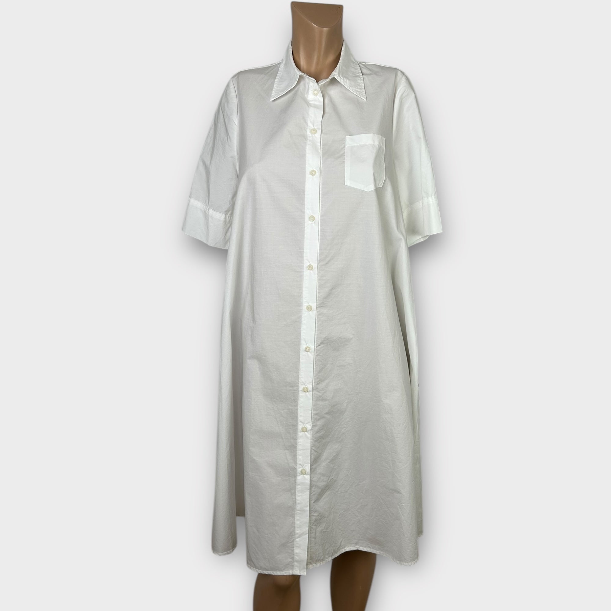 Ottod&#39;Ame Cotton Shirt Dress - 8