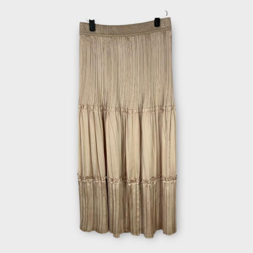 Pablo Pleated Midi Skirt - M