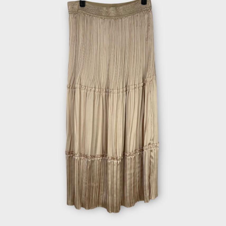 Pablo Pleated Midi Skirt - M