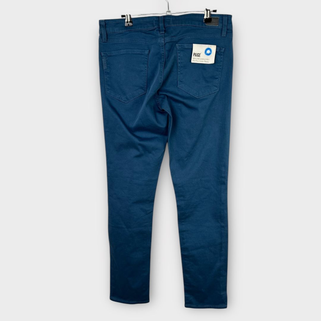 Paige Skyline Mid Rise Skinny Peg Jeans - 12 (30)