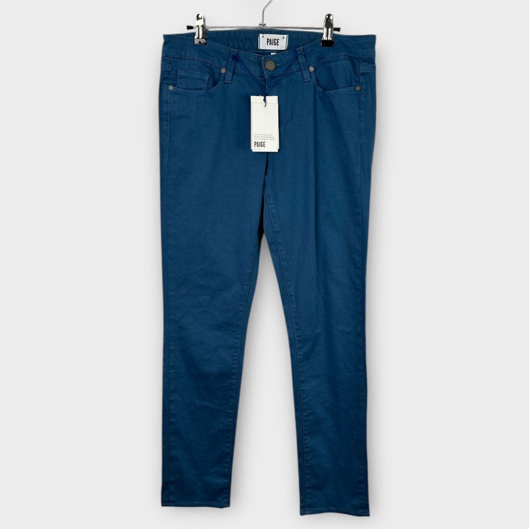Paige Skyline Mid Rise Skinny Peg Jeans - 12 (30)