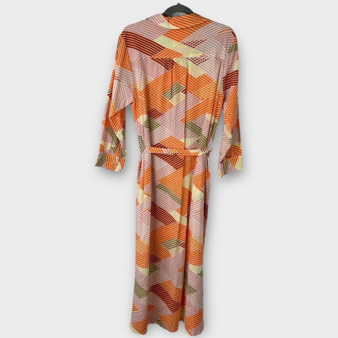 Part Two Binti Zig Zag Cotton Shirt Dress - 8/10
