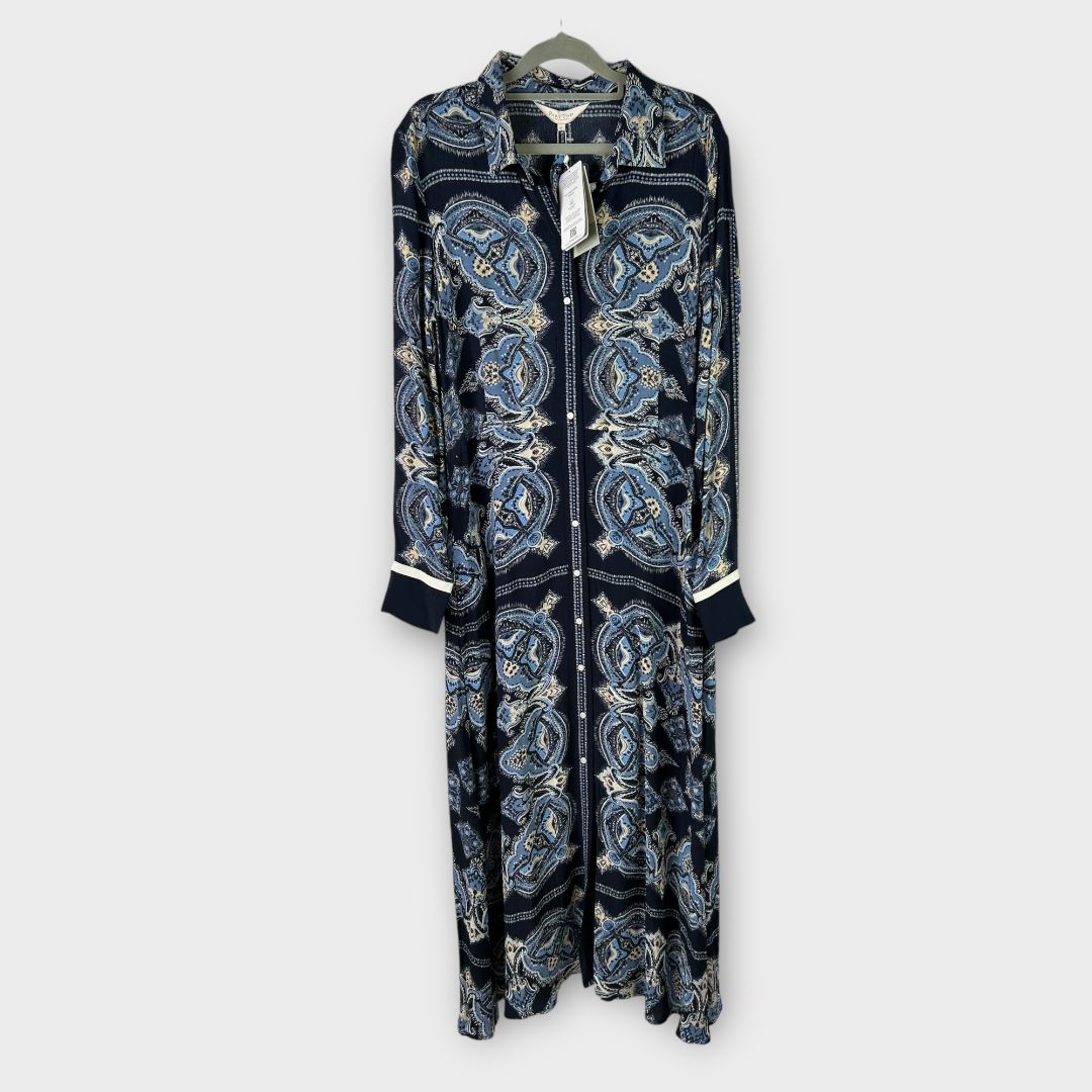 Part Two Scarf Print Midi Dress - 10