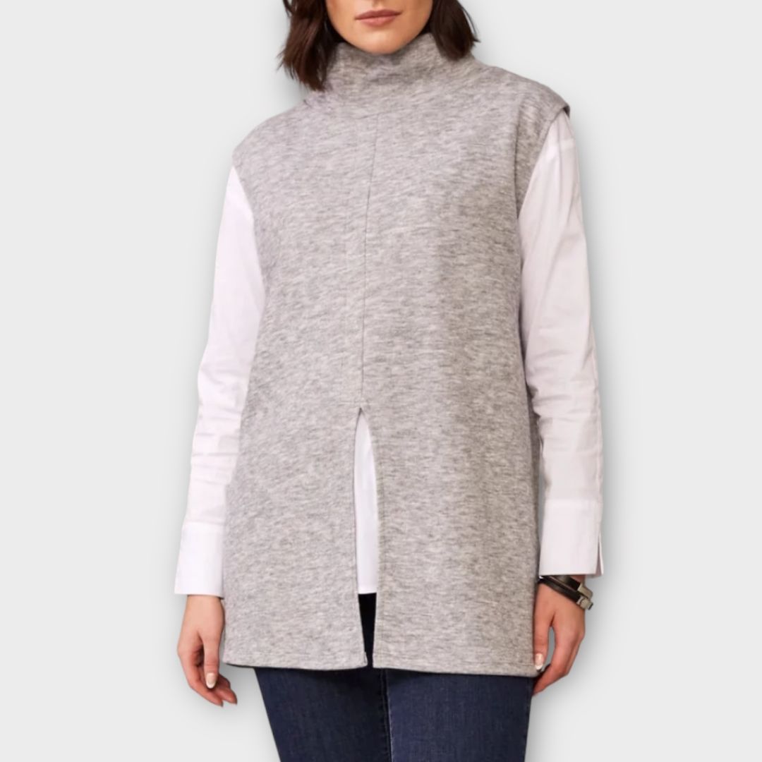 Peruzzi Zip Detail Cotton Shirt - 10