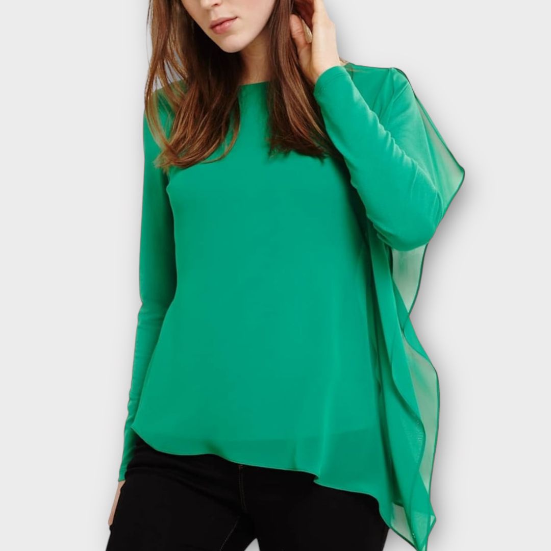 Phase Eight Camille Chiffon Layer Top - 8