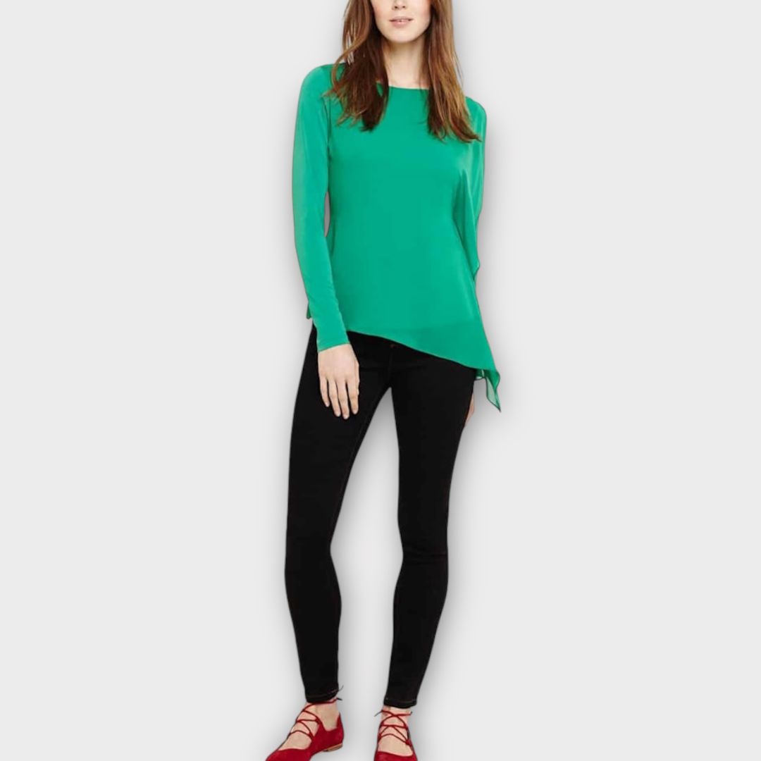 Phase Eight Camille Chiffon Layer Top - 8