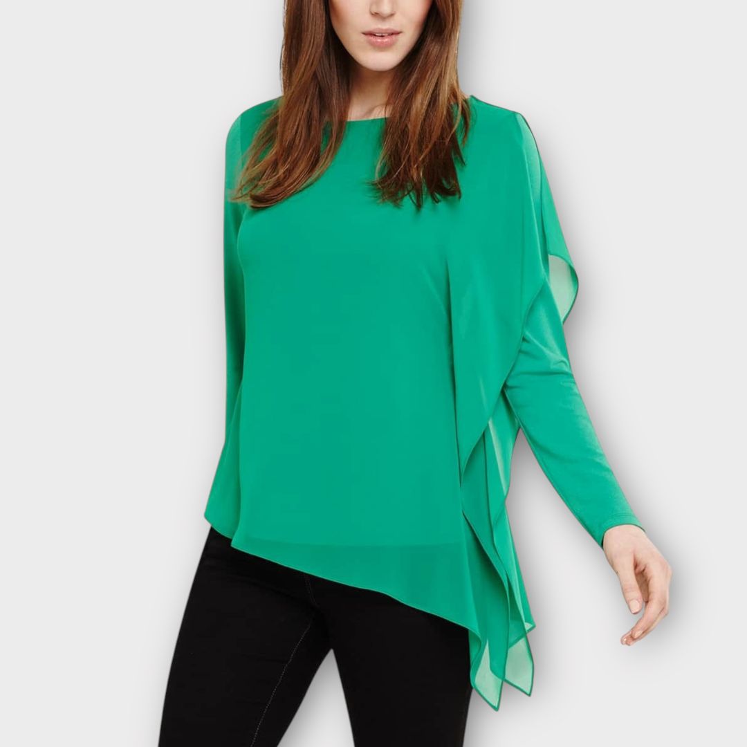 Phase Eight Camille Chiffon Layer Top - 8