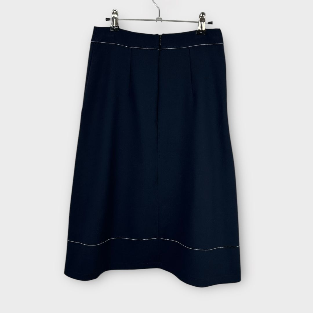 Phase Eight Castielle A-line Stitch Skirt - 8