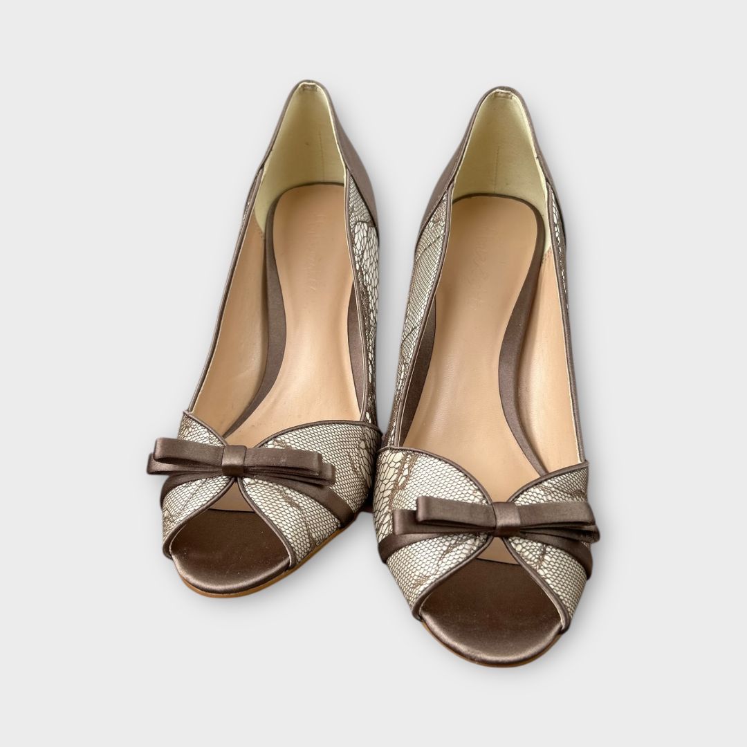Phase Eight Mia Peep Toe Shoes - 4/37