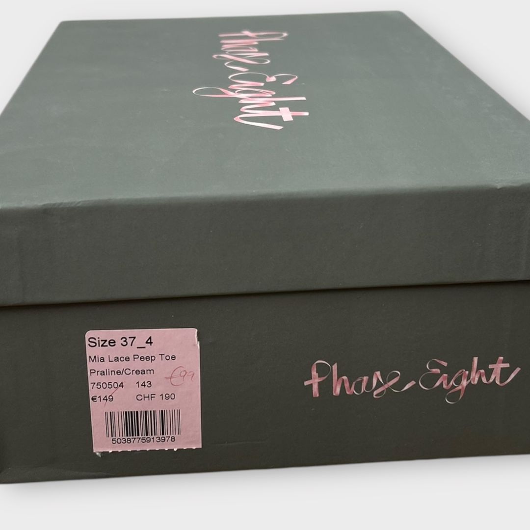 Phase Eight Mia Peep Toe Shoes - 4/37