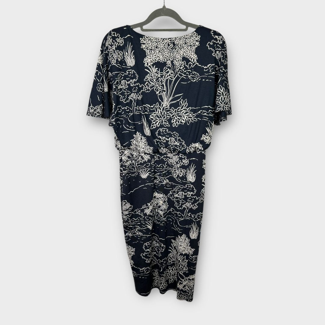 Phase Eight Ravine Tree Print Dress - 8