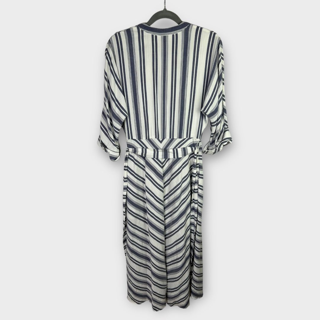 Phase Eight Sansa Stripe Midi Shirt Dress - 10
