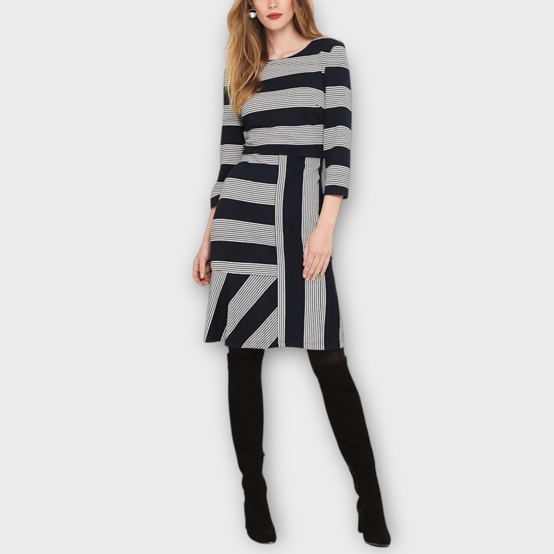Phase Eight Storm Stripe Dress - 8