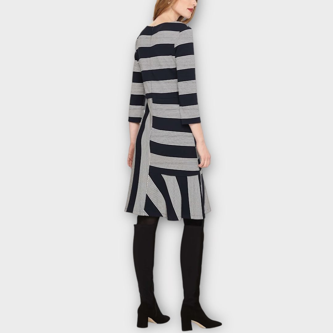 Phase Eight Storm Stripe Dress - 8