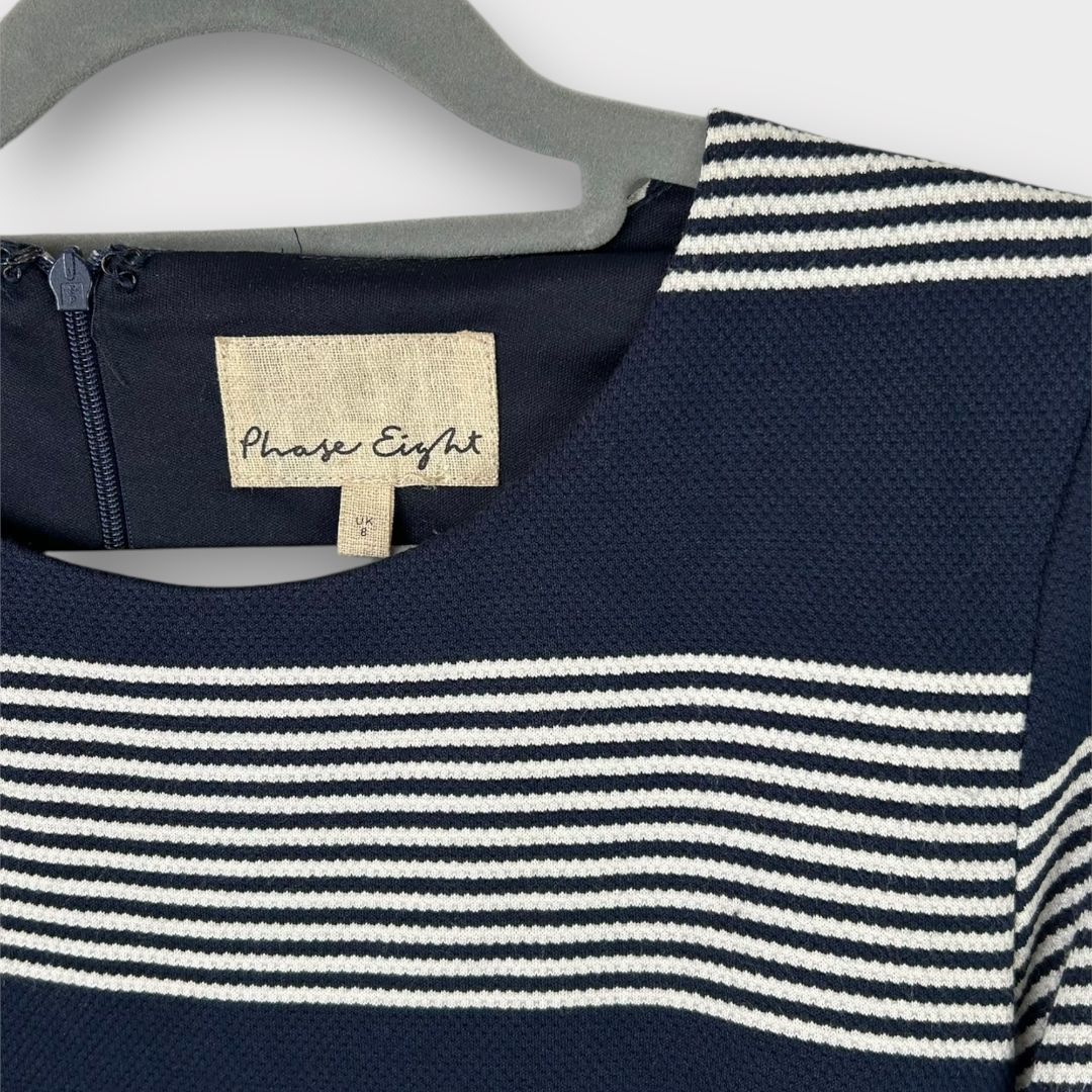 Phase Eight Storm Stripe Dress - 8