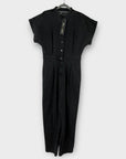 Phase Eight Tilda Denim Cotton Jumpsuit - 10