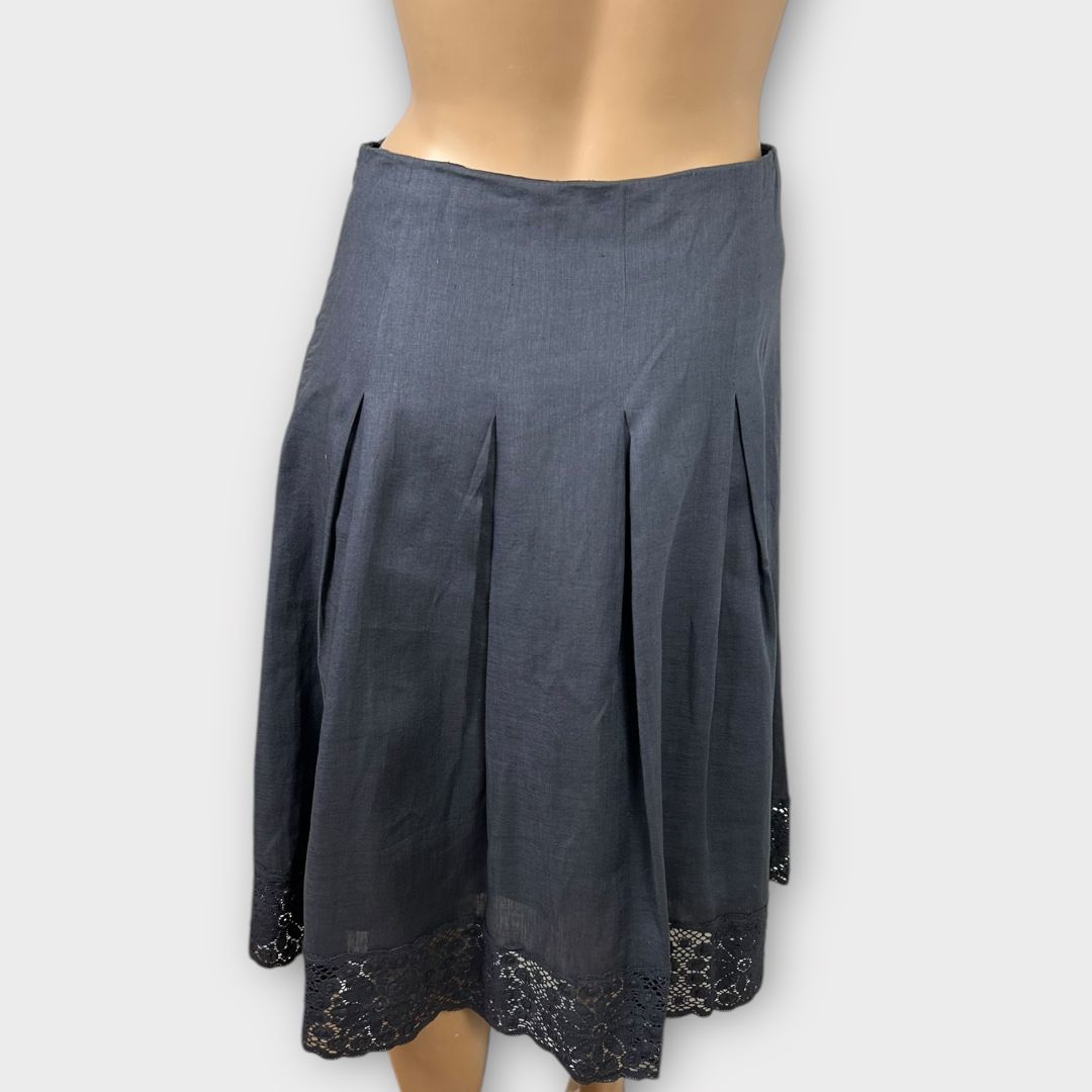 LK Bennett Linen Skirt - 8
