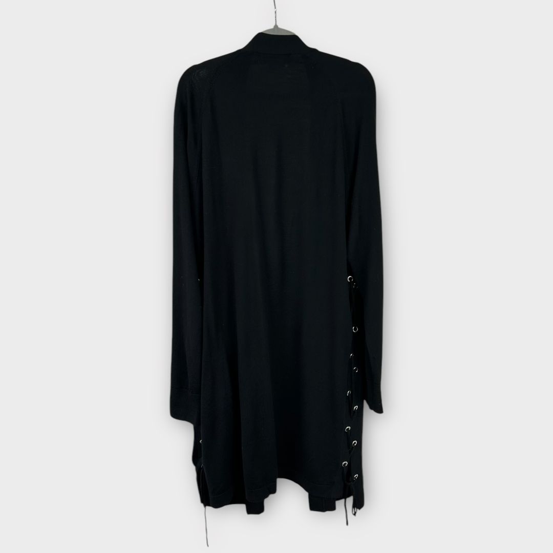All Saints Cross Merino Wool Cardigan - 14 (L)