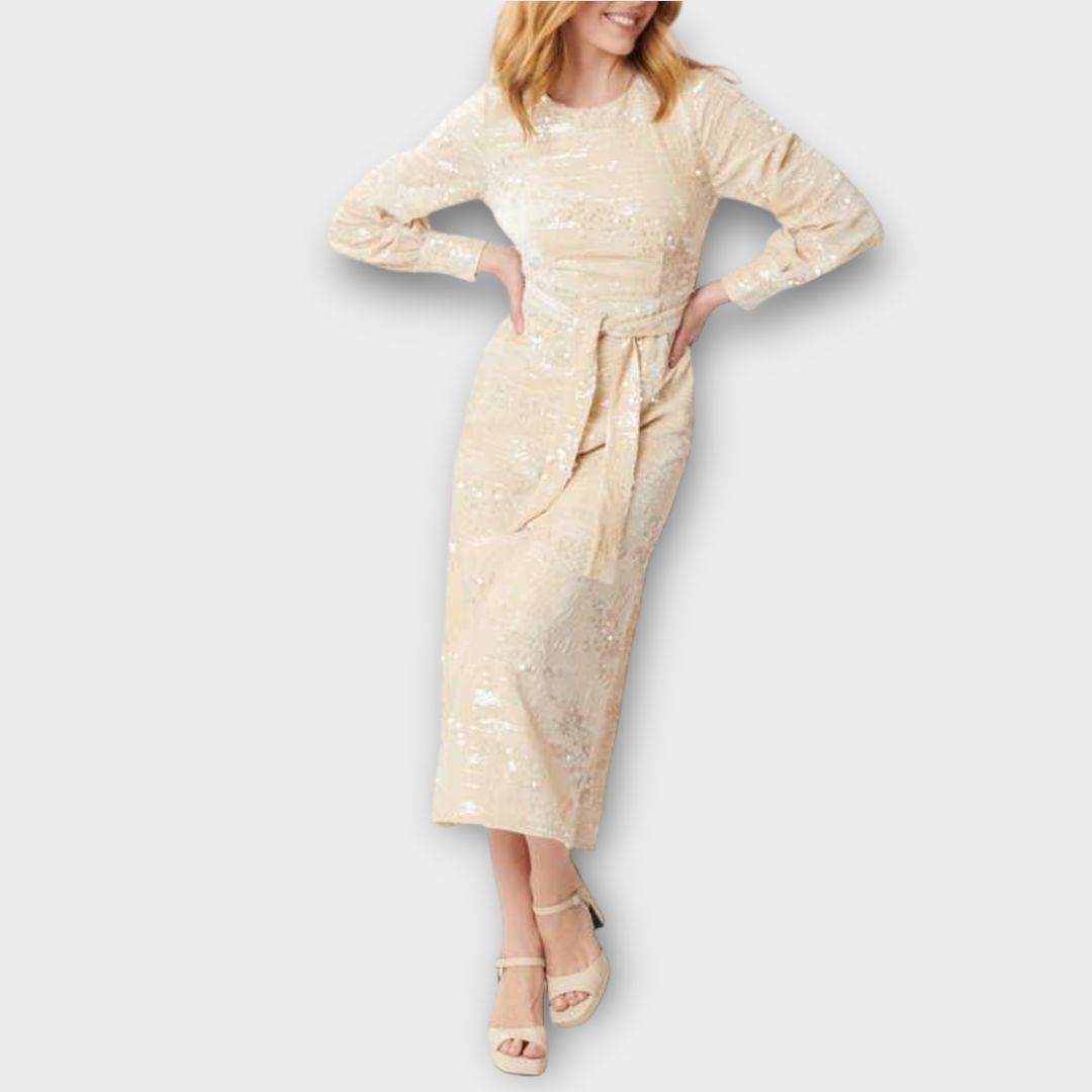 Derhy Velvet &amp; Sequin Dalva Dress - M (12)
