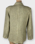 Pierre Cardin Vintage Houndstooth Wool Blazer - 10/12